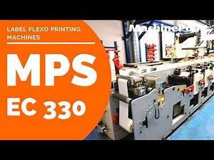 MPS EC 330 Label flexo printing machines | MPS Machines