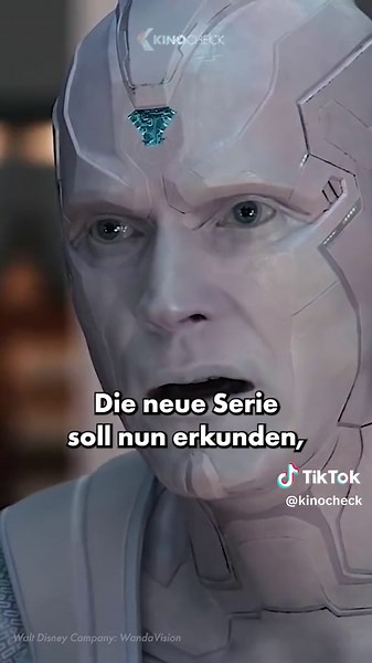 #Vision bekommt nach #WandaVision seine eigene #MCU Serie 😮 - #KinoCheck #Filmtok #WhattoWatch #Marvel