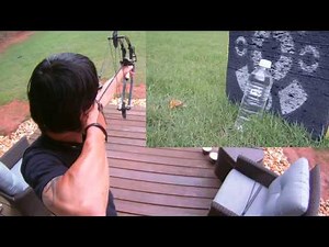 Triangle Bow Shooting Test