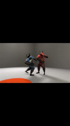 Red pyro vs blue pyro fight animation [SFM] #tf2 #teamfortress2 #sfm #sourcefilmmaker