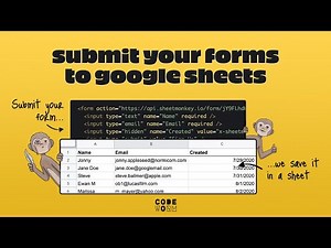 Learn How to Submit Form Data to Google Sheets in Minutes