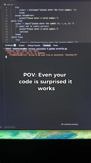 Not going to question it 😳 #coding #software #programmer