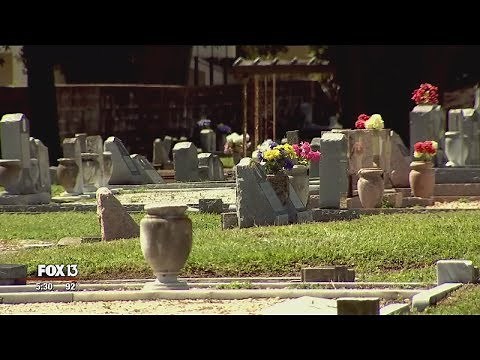 Part of Tampa cemetery listed for sale on Craigslist