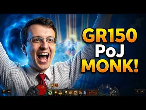 PoJ Monk GR150 Clear – Power of Justice Done | S38 Diablo 3