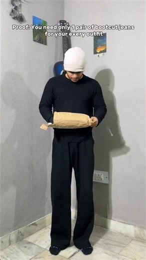 1 Pair of bootcut jeans for all outfits ✨♥️ #shorts #fashion #mensfashion