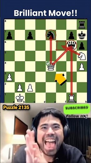 Brilliant QUEEN play can you explain it? #chess #shorts #puzzle