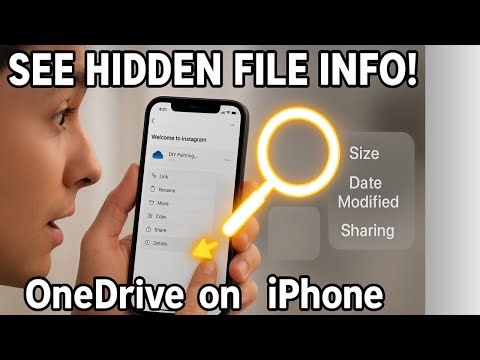 OneDrive on iPhone: How to View File Details & Metadata (2025 Guide)