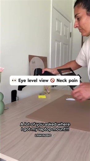 So many people keep asking where I got this ergonomic laptop wall mount