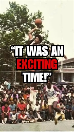 Julius Erving tells a story about his days playing at Rucker Park! 🔥 #juliuserving #nba #ruckerpark #highlights #nbabasketball | Justin Paden