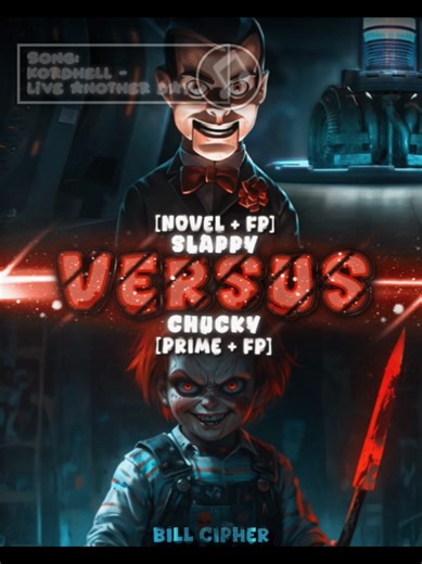 Slappy VS Chicky #chuckydoll #slappythedummy #goosebumps #childsplay #viral