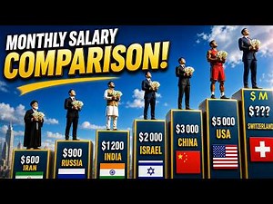 Average Salary Comparision by Country