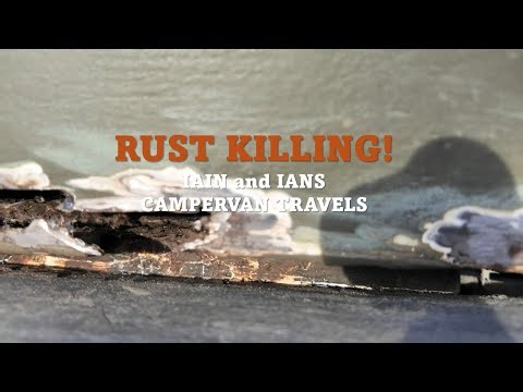 KILLIING RUST ON THE VAN