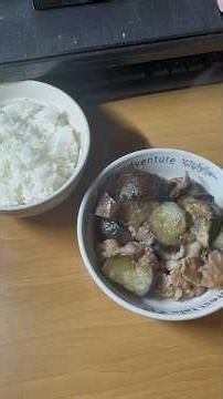 豚茄子味噌炒め