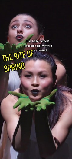 The Rite of Spring (Stravinsky) - Opera North & Dance Phoenix Theatre #ballet #theatre #stravinsky #didyouknow #learnontiktok