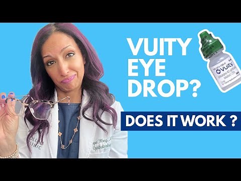Eye Drop to Get Rid of Reading Glasses? Eye Doctor Reviews Vuity Eye Drops