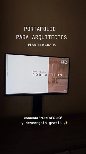 Plantilla Gratis para Portafolio de Arquitectura