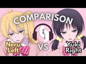 Zako | Akita Neru - Kaai Yuki / Audio & Video COMPARISON