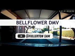 Real dash camㅣBellflower dmv real test route 4 2025 NSㅣbehind wheel drive testㅣby #fullertonsam