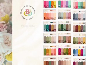 Luxury Color Palette | Brand Color Palette With Hex Codes | Premium Business Branding Kit | Canva Color Palette | Lilac Color Palette - Etsy