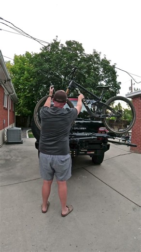 2000 Land Cruiser - Dissent off-road bumper with bike rack