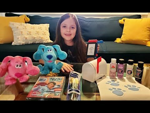 Blue's Clues & You Unboxing Video with Plush Toys, Caring with Blue New DVD Release & More!