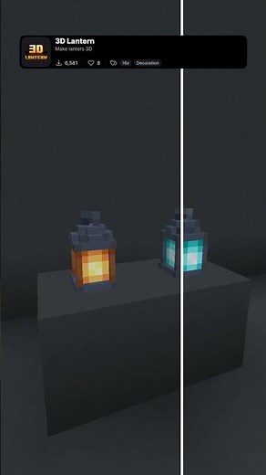 Best minecraft 3D resource packs PT.314 #minecraft #texturepacks #shorts #texturepack #resourcepacks