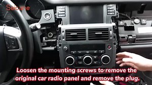 Let's see how to add a large touchscreen head unit to Land Rover Discovery Sport. https://bit.ly/3vK8nEe | Seicane