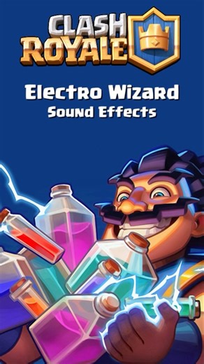 Electro Wizard Sound Effects #electrowizard #clashroyale #clashroyalesound #electrowizardsound