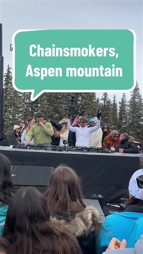 Chainsmokers Concert at Aspen Mountain