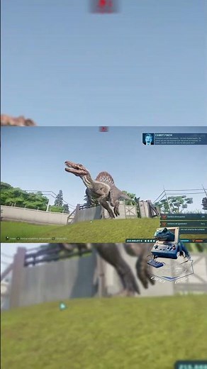 Jurassic World Evolution. 4K | Soltando - Spinosaurus.
