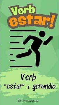 52.5 Verb ESTAR +gerundio to say what you're doing in Spanish