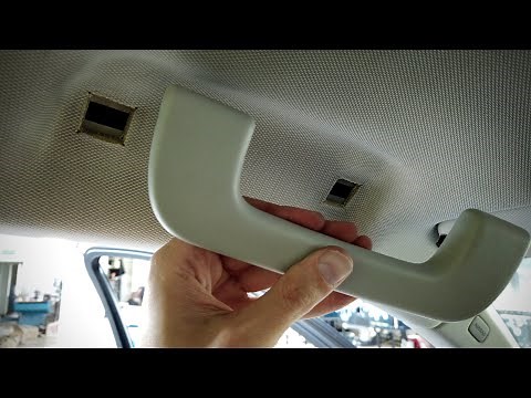 Audi Q3 (8U) grab handle replacement with glasses holder