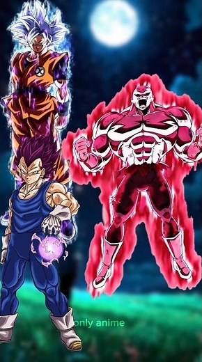 Who is strongest🤔? Jiren vs goku & vegeta #anime
