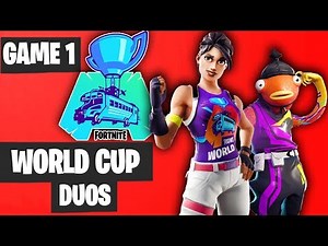 Fortnite World Cup DUO Game 1 Highlights [Fortnite World Cup Highlights]