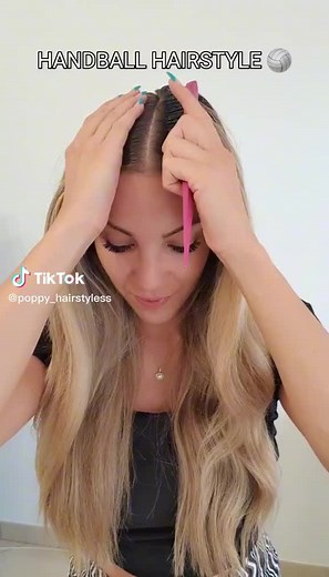 hairstyle handball girls