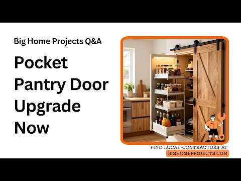 Pocket Pantry Sliding Pocket Door Upgrade Guide