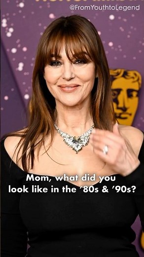 Monica Bellucci - The 80s & 90s | Timeless Beauty #thenandnow #nostalgia #monicabellucci