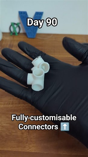 Build anything with these 3d printed: Day 90 of The Source Code #3dprinting