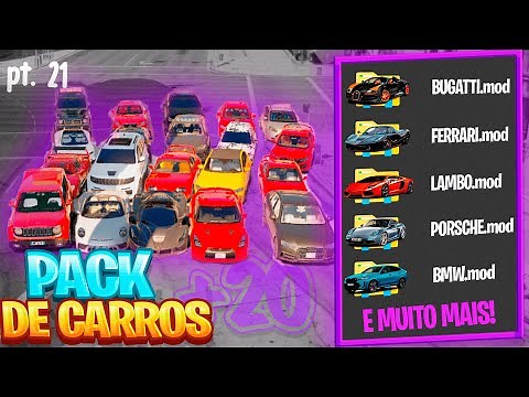 PACK DE CARROS EXCLUSIVOS PARA SUA CIDADE DE GTA RP! pt. 21