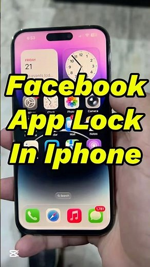 How to Lock Facebook App & Profile on iPhone | Facebook App Lock Kaise Lagaye | FB Profile Lock 2026