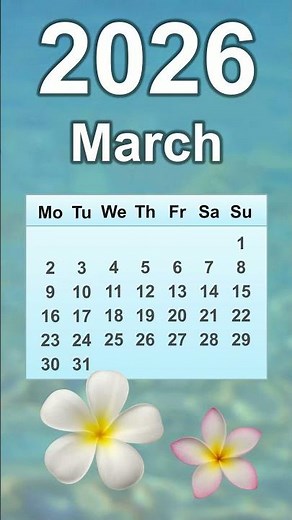 March 2026 Calendar