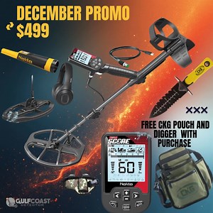 🔥 Nokta Score 3 (Triple Score) — Incredible Bundle Deal! 🔥 Get the powerful Nokta Score 3 metal detector and receive FREE essential gear: Included FREE: ✔️ Nokta Leg Holster ✔️ Nokta AccuPoint Pinpointer Bonus Gifts: ✔️ CKG Digger ✔️ CKG Finds Pouch This is the ultimate value-packed detector bundle — fast, deep, waterproof, and perfect for all skill levels. 👉 Shop Now & Claim Your Free Bundle! | Gulf Coast Detector