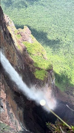 CANNONBALL FROM THE TALLEST WATERFALL IN THE WORLD! #basejump #basejumping #angelfalls #saltoangel