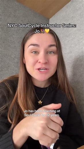 caroline rose 🌸 on Instagram: "Here’s another review for ya !! Shoutout to legend @joruff go take her class 🤝🫡 #soulcycle #nyc"