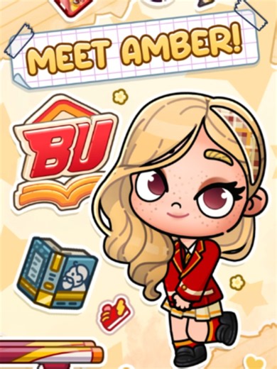 Introducing our Beacon University valedictorian - Amber 🎓✨ #AvatarWorld #pazu #avatarworldgame