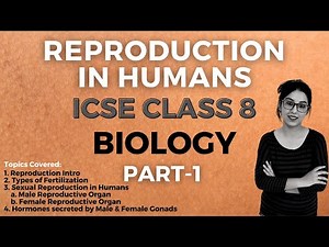 Reproduction in Humans | ICSE CLASS 8 Biology | Part - 1