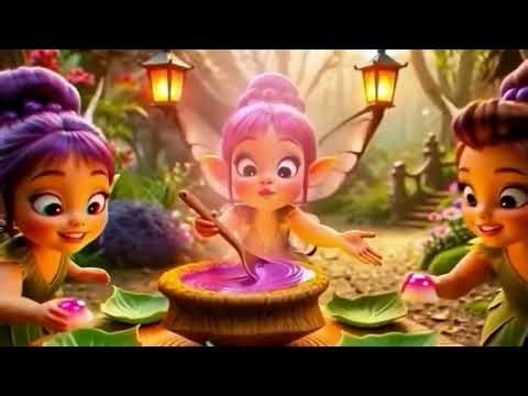 Tiny Fairies Cooking in a Magical Village ✨ | Enchanted Fairy Story