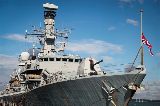 "Deep maintenance" continues on Royal Navy ship as frigate force shrinks to just 7