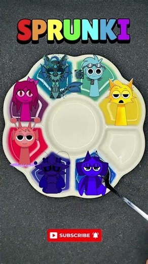 Learning basic colors#ColorMixBaby #Sprunki #LearnColors #ColorMixing #BabyVideos #ToddlerLearning