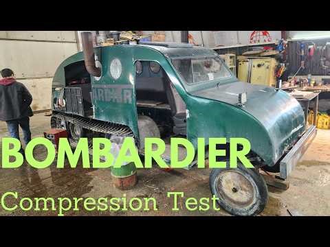 COMPRESSION TEST TO DETERMINE WORK CONTINUES | BOMBARDIER